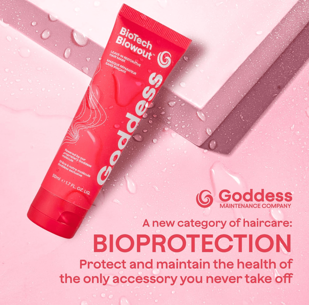 Goddess BioTech Blowout Leave-in Mask tube heat protectant - Clove Beauty