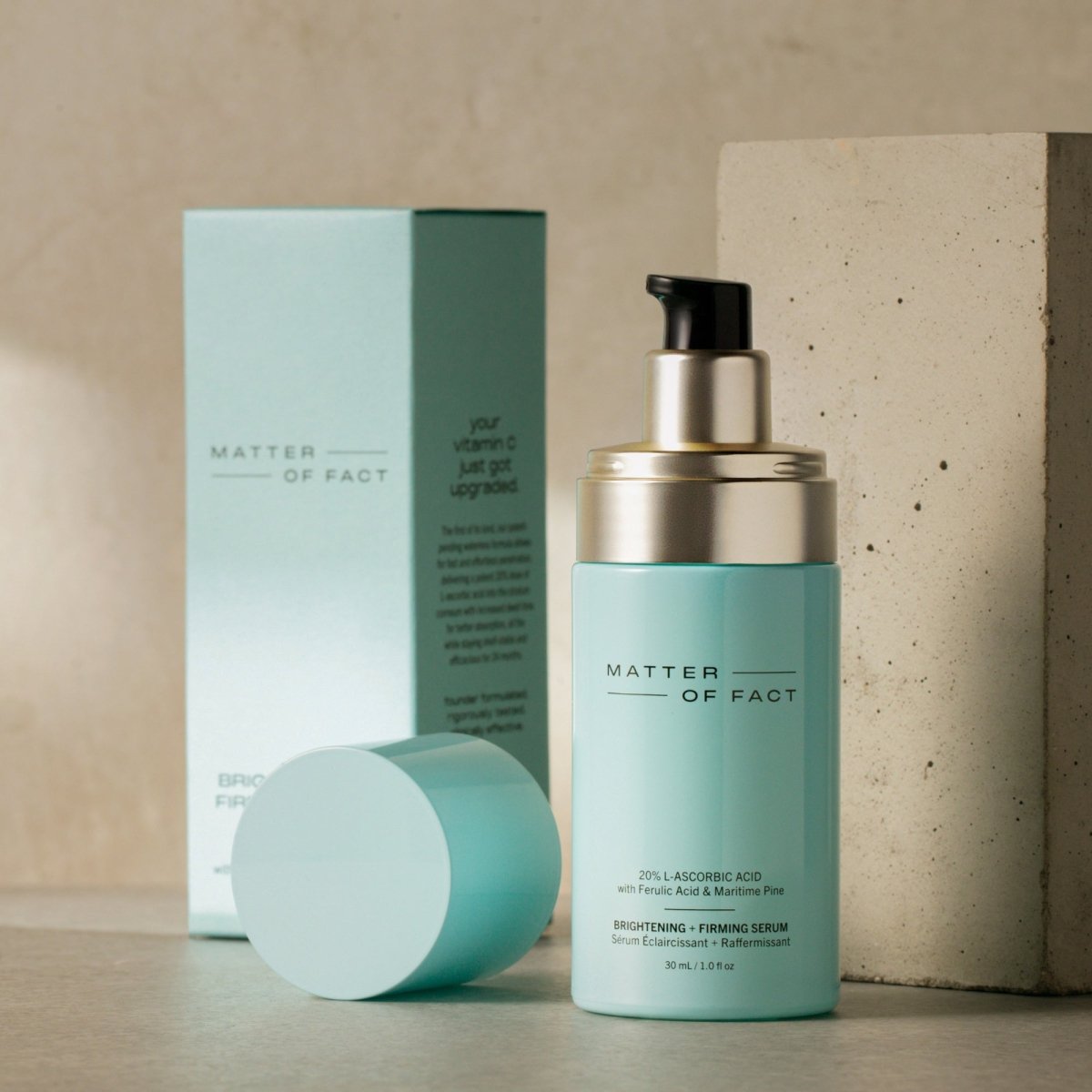 Matter of Fact Vitamin C Serum 20 percent L-Ascorbic Acid bottle - Clove Beauty