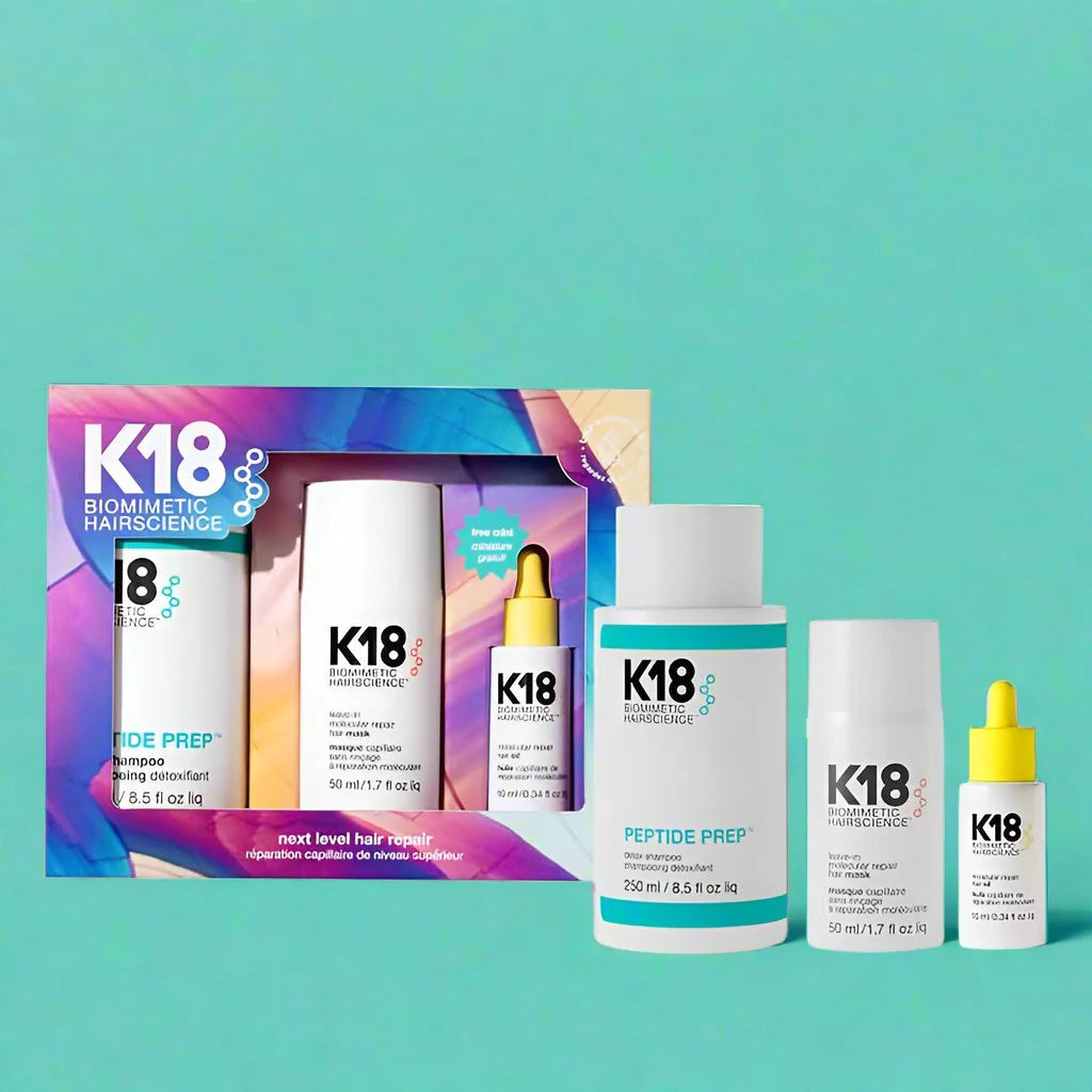 K18 Next Level Hair Repair 終極修復禮盒套裝 (3-Step Routine)