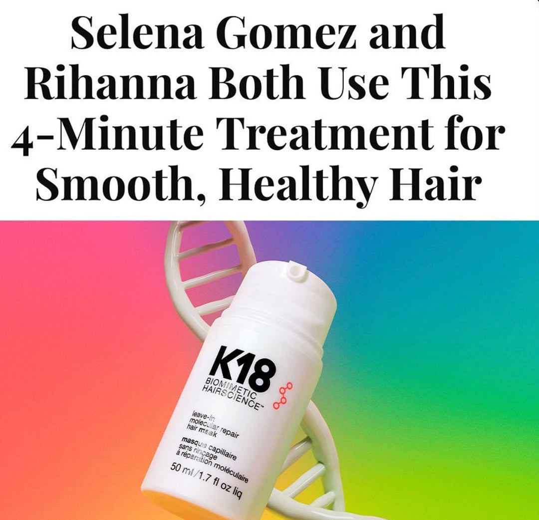 K18 Leave-in Molecular Repair Hair Mask bottle 4分鐘修復髮膜 - Clove Beauty